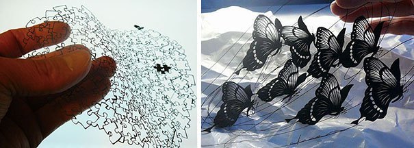 Paper cut art - Cutting out, Creation, Art, Paper, , Longpost