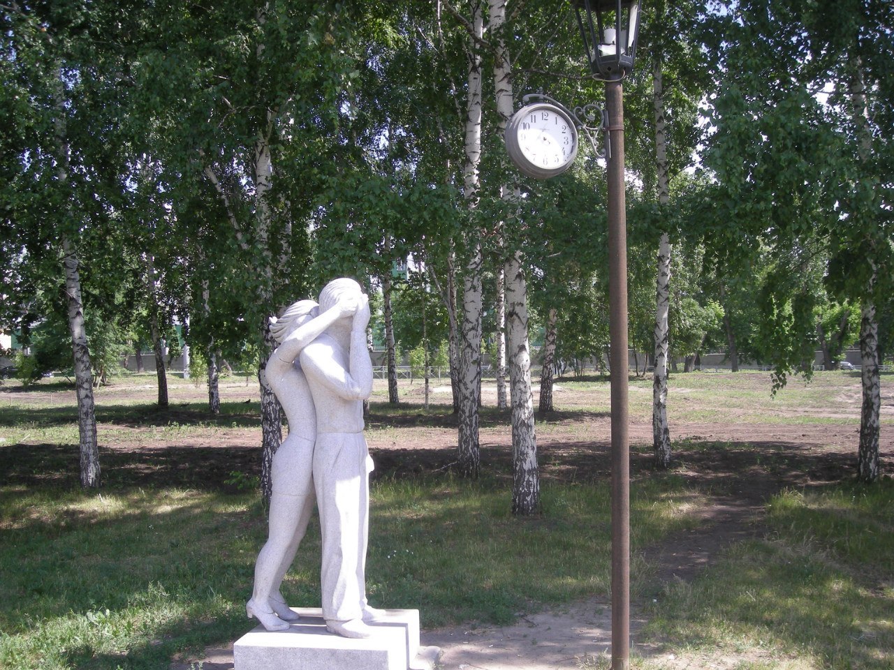 Monument to the first date - Monument, Novosibirsk, Not mine