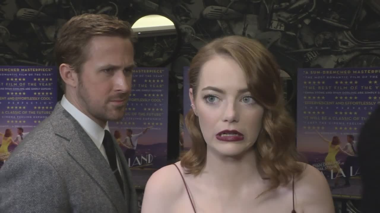 Ryan Gosling interviewed by Emma Stone - Interview, La La Land, Emma Stone, Ryan Gosling, Images, Longpost