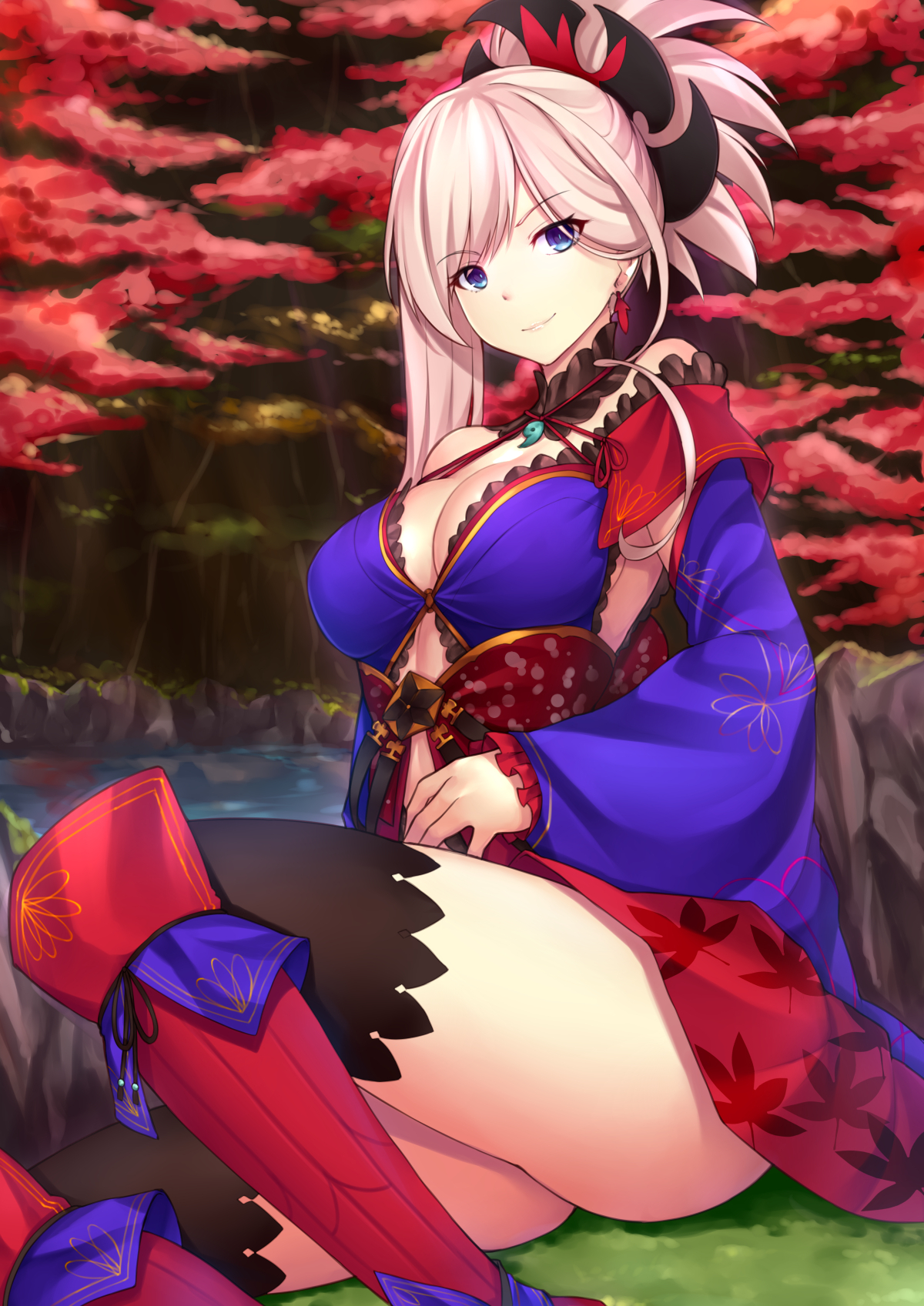 Miyamoto Musashi - Anime, Anime art, Fate grand order, Miyamoto musashi