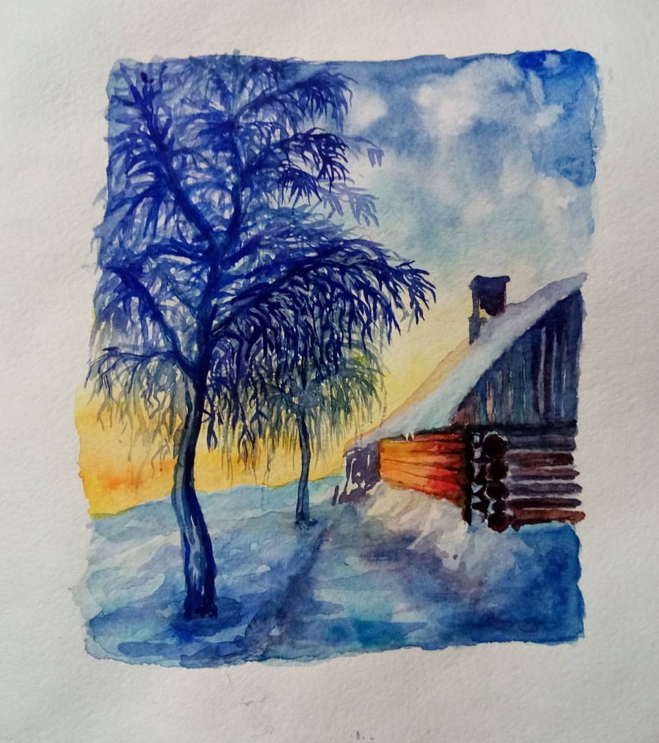 Some of my watercolors - My, Painting, Watercolor, Longpost