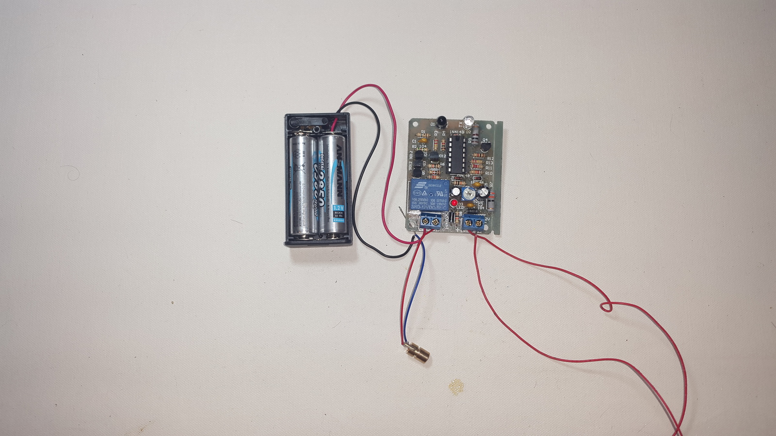 Relay with IR proximity sensor. - My, Relay, Homemade, With your own hands, Do, Samoyed, Longpost