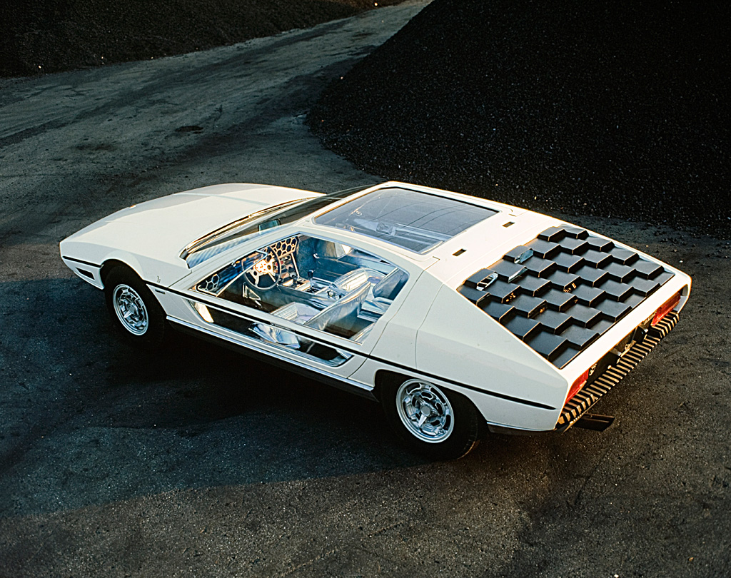 Prototype 1967 Lamborghini Marzal - Retro car, Automotive classic, Auto, Photo, Prototype, Lamborghini