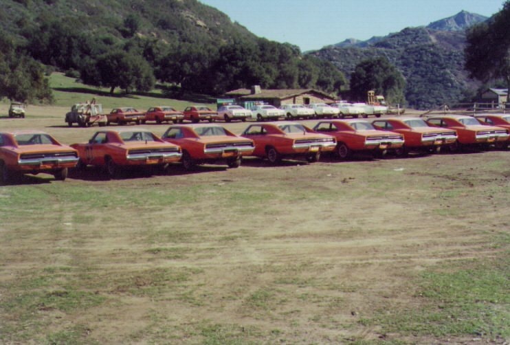 Filming of the legendary series - General Lee, Dodge charger, Sadness, Longpost