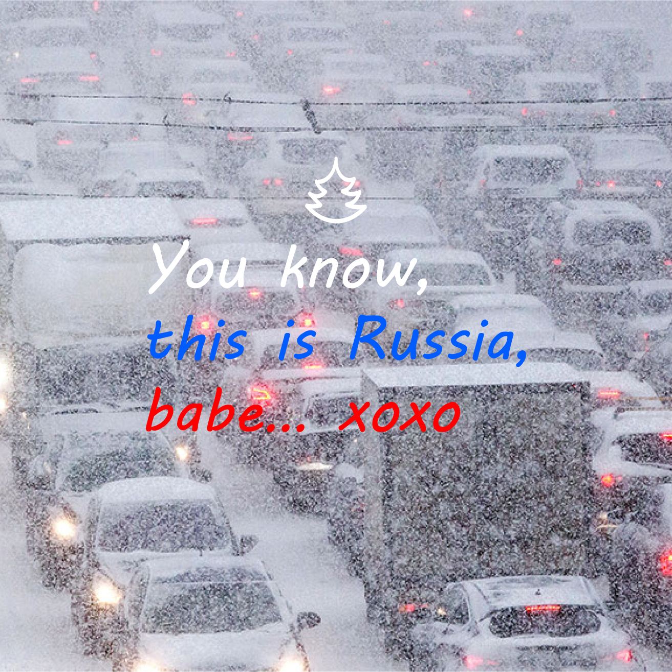 Love Russia - Russia, Snow, Traffic jams, Winter, , Russians, Travels