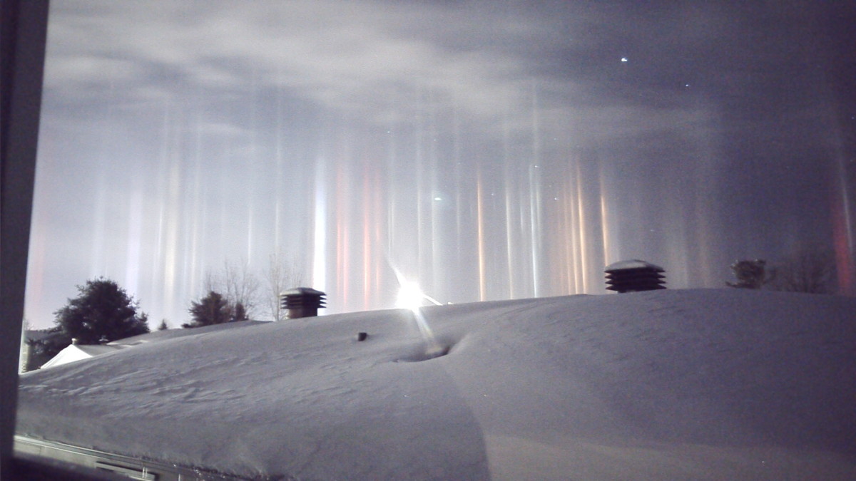 Light poles in Canada. - Canada, Light poles, Photographer, Beautiful, Tjournal