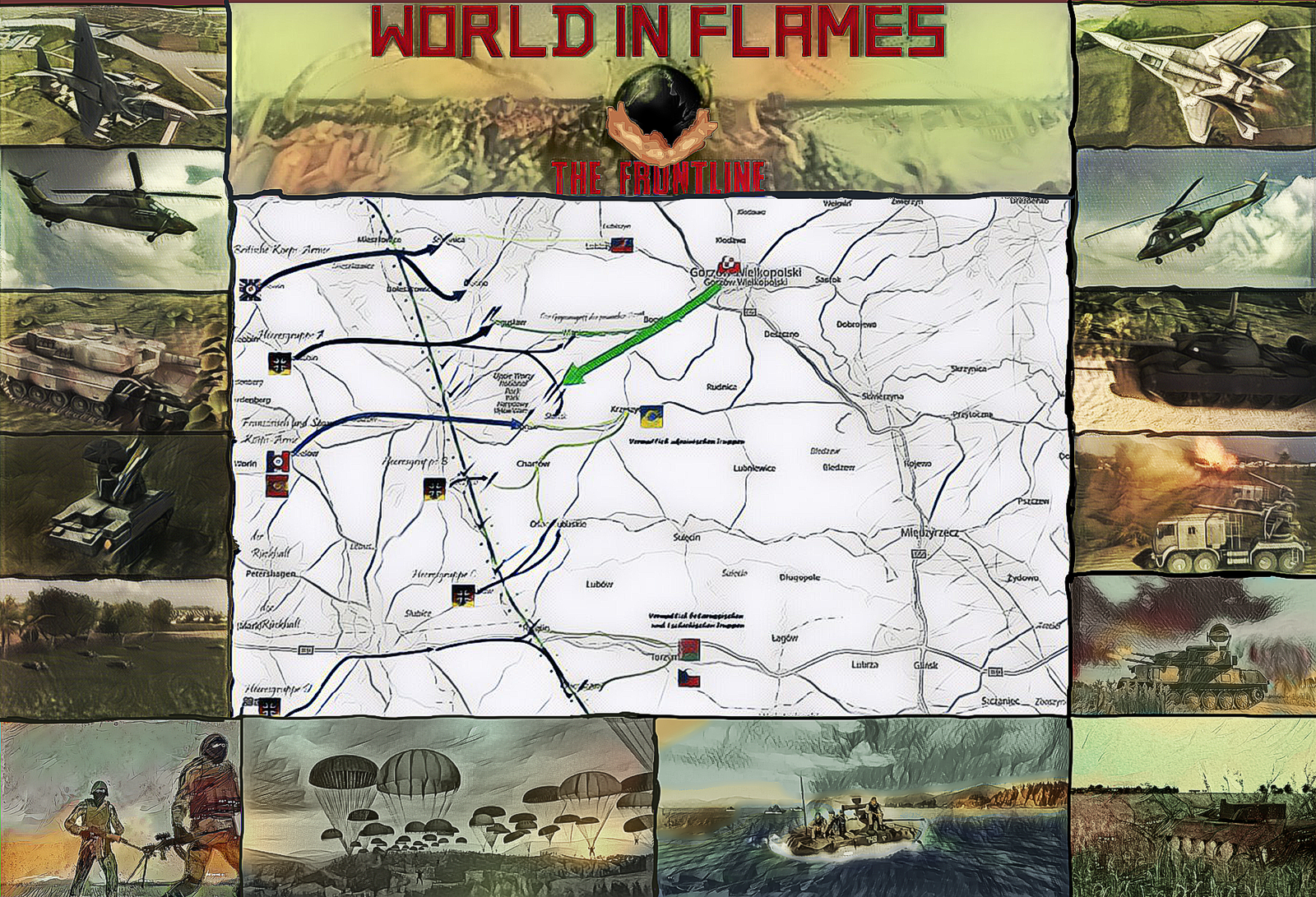 World in Flames: The Frontline - My, Board games, Tabletop Simulator, Tabletop, Steam, Steam workshop