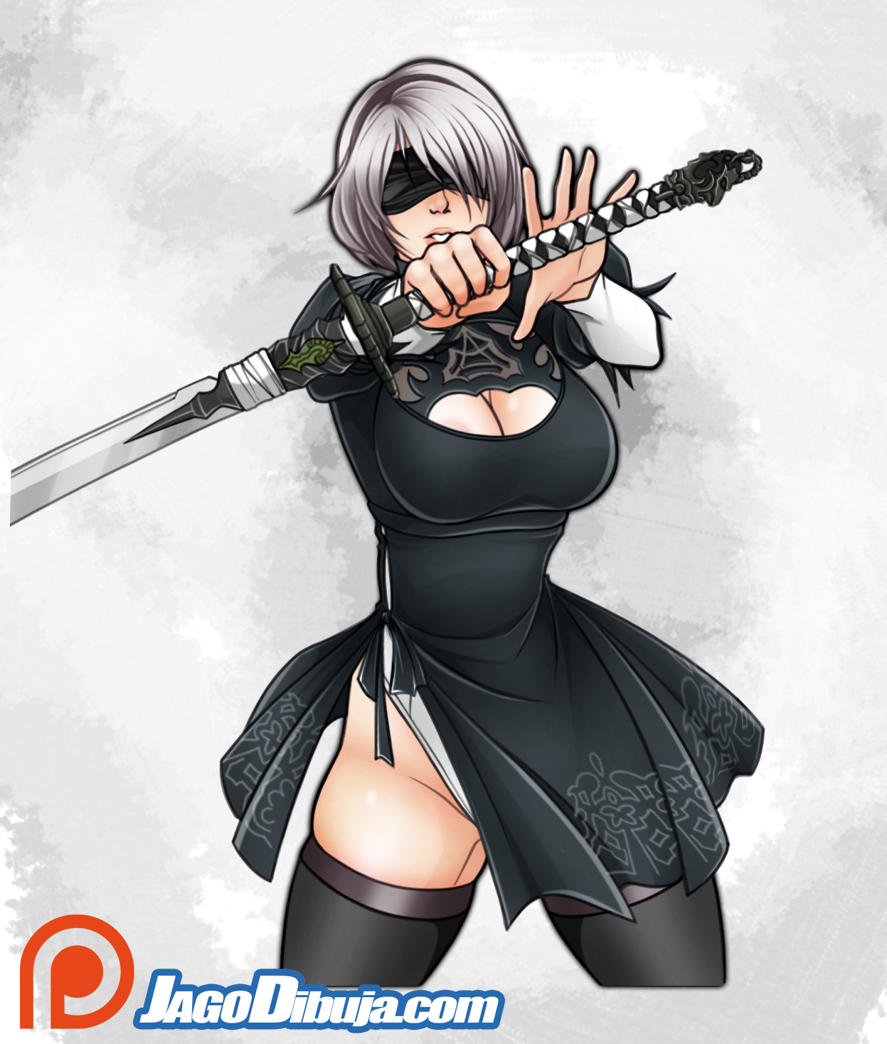 YoRHa No.2 Type B (NieR: Automata) - Jago, NIER Automata, Yorha unit No 2 type B, Yorhatype2b, , Anime, Not anime