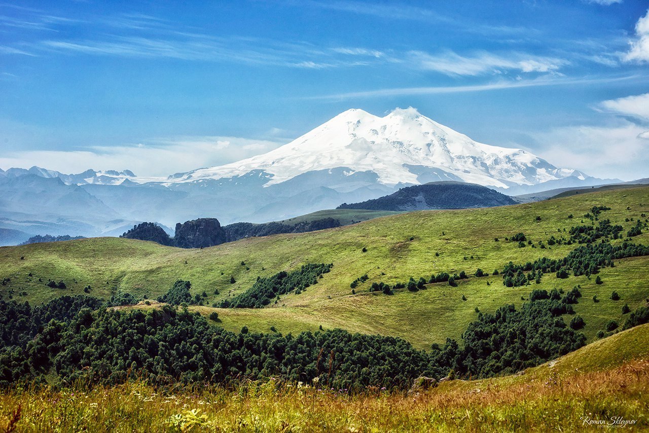 Приэльбрусье - Кабардино-Балкария, Россия, Фото, Эльбрус, Трактор, Фотограф, Природа, Пейзаж, Длиннопост