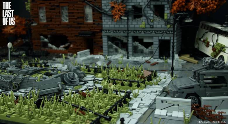 A Canadian built a street from The Last of Us with LEGO - Games, news, Interesting, , The last of us, Lego, Longpost