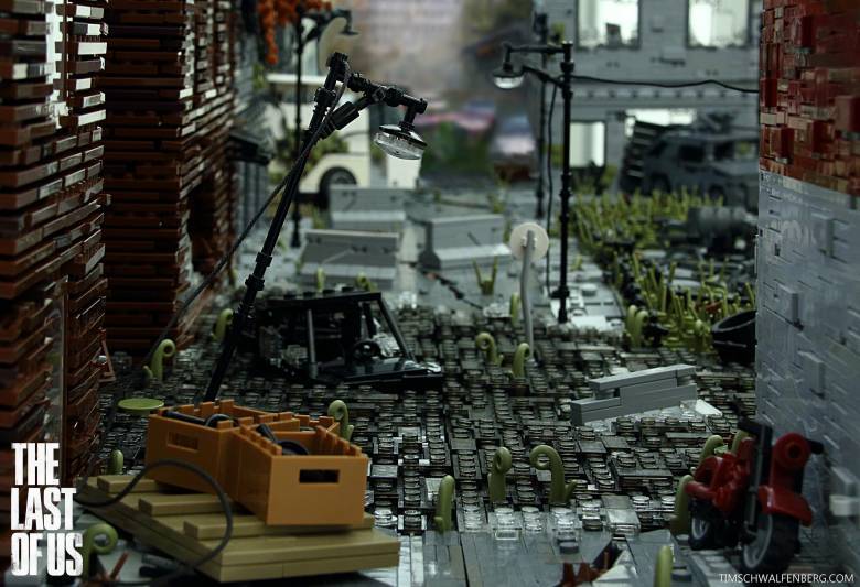 A Canadian built a street from The Last of Us with LEGO - Games, news, Interesting, , The last of us, Lego, Longpost