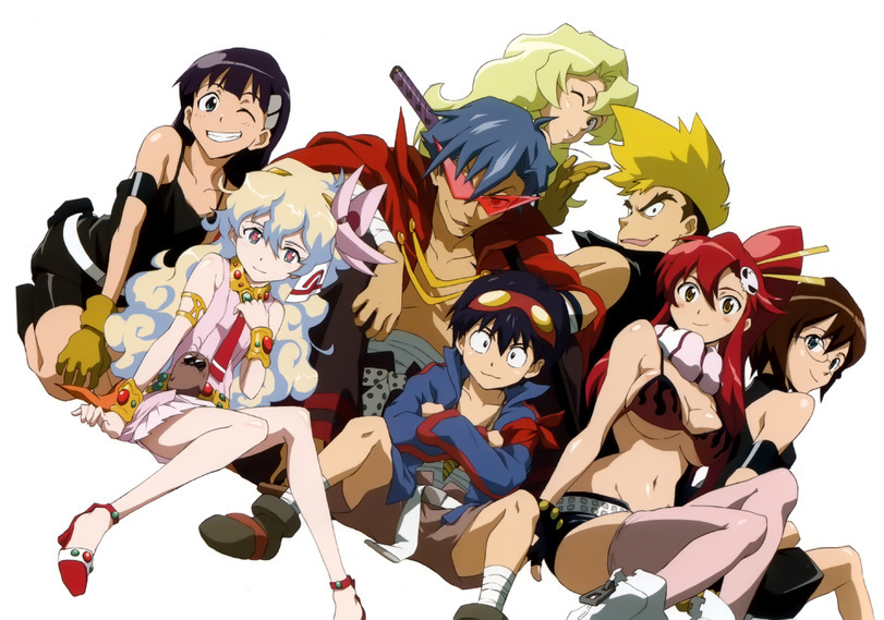 Gurren Lagann Compilation - Anime, Anime art, Gurren lagann, Longpost