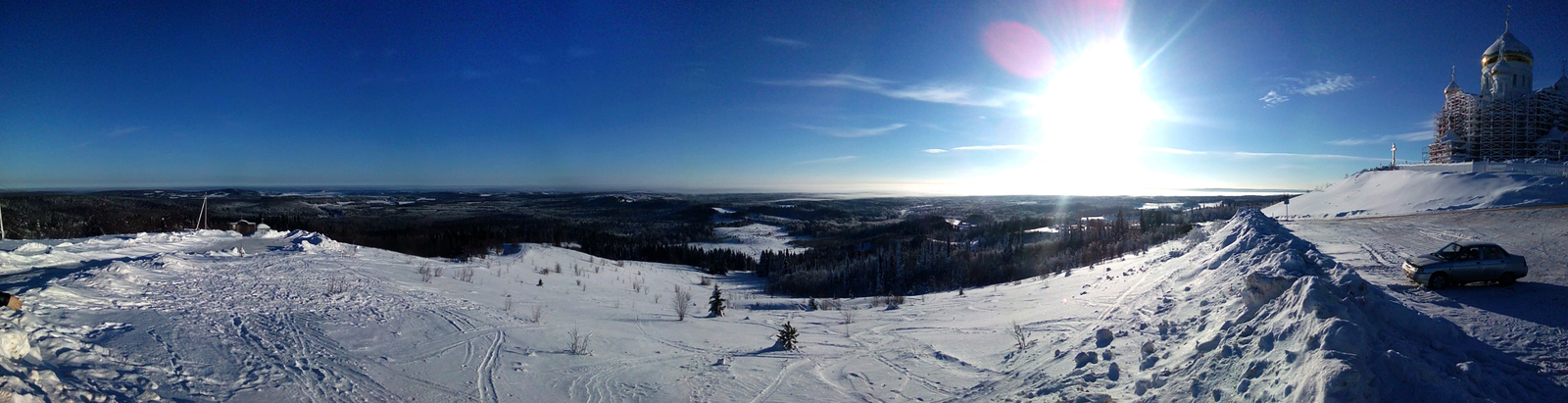 Panorama. Belogorsky Monastery. Perm region. - My, Perm Territory, Belogorsky Monastery