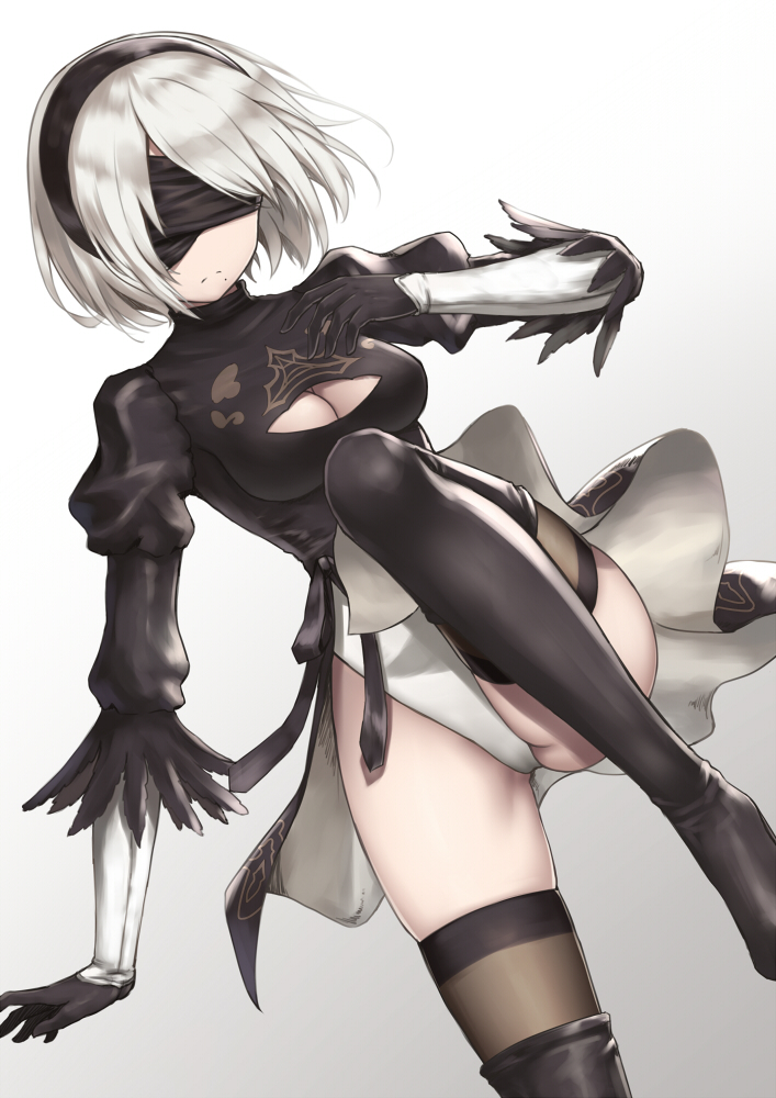 Strawberry Compilation 2b (Nier: Automata) part 2 - NSFW, NIER Automata, , Art, Games, Longpost