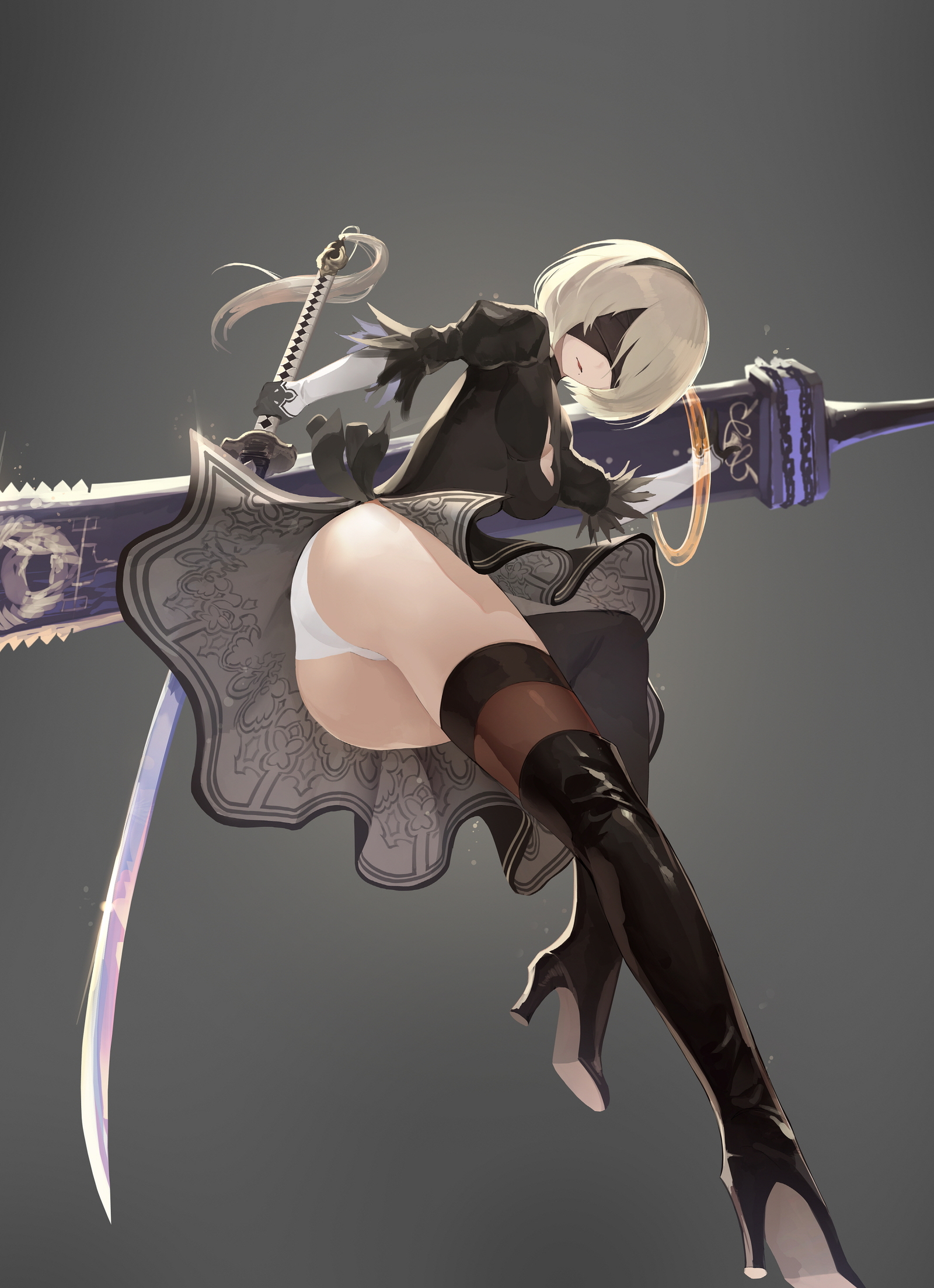 Strawberry Compilation 2b (Nier: Automata) part 2 - NSFW, NIER Automata, , Art, Games, Longpost