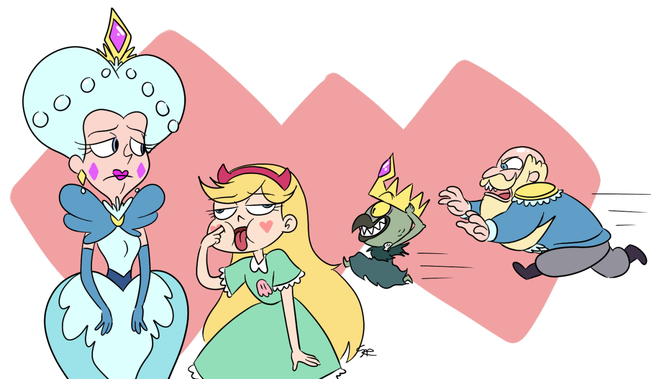 Нелегко быть королевой - Star vs Forces of Evil, Star Butterfly, Queen Butterfly, King Butterfly, Ludo