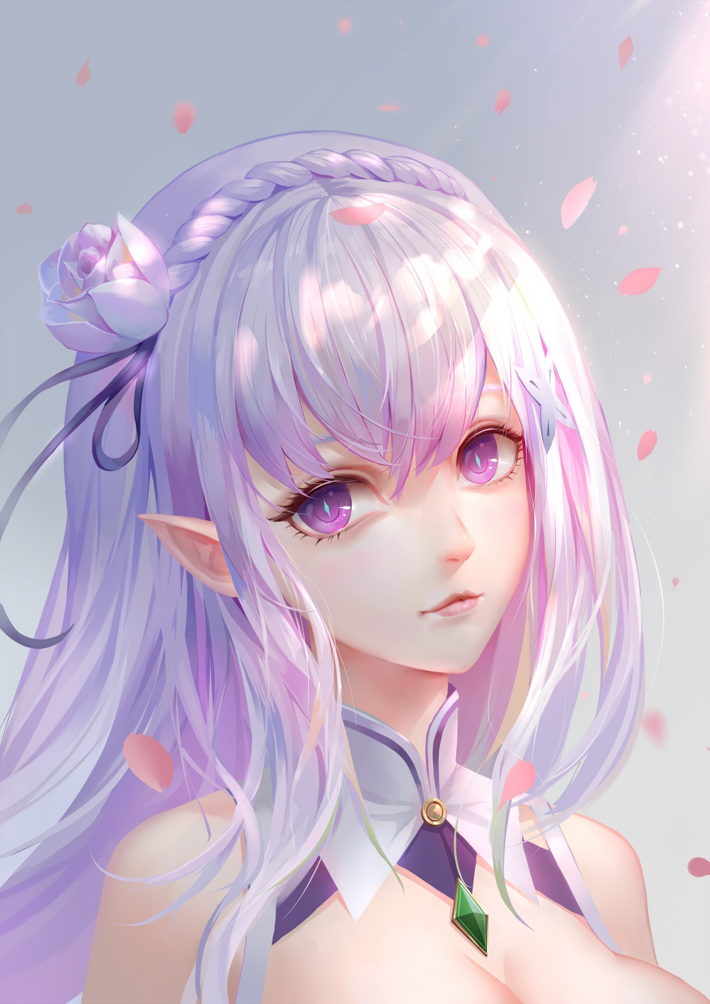 Emilia (Re: Zero Kara) | Пикабу