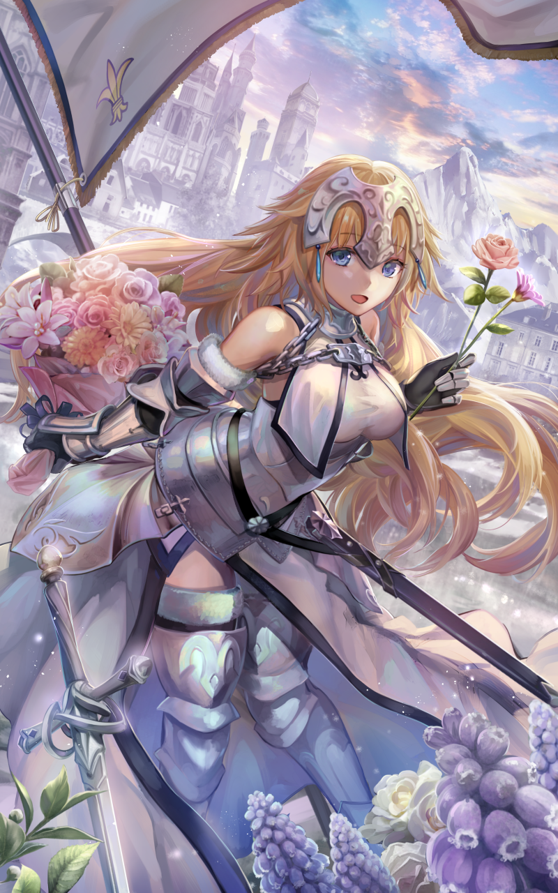 Joan of Arc - Art, Anime art, Fate apocrypha, Fate grand order, Joan of Arc, Ruler, Torino akua