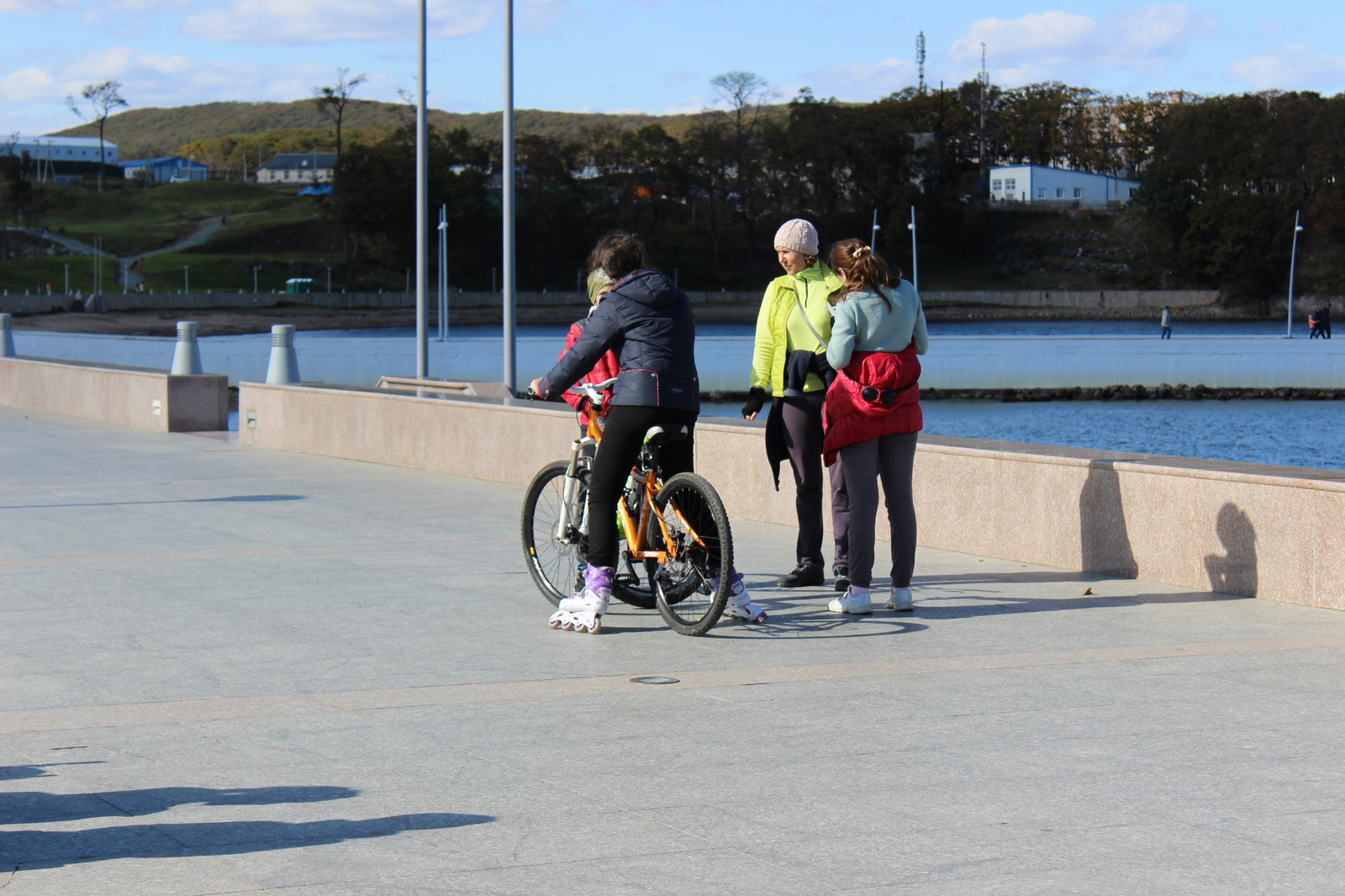 Vladivostok - a city of contrasts - My, Sport, Island, , Rollers, Vladivostok