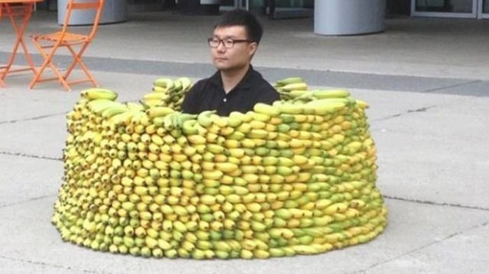 Hello banana boy! - Banana, Asians