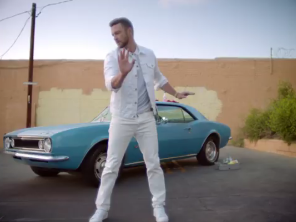 Justin timberlake can't stop the feeling what brand of clothing is Timberlake in this clip? - My, Trousers, Brands, Justin Timberlake, Question, Help