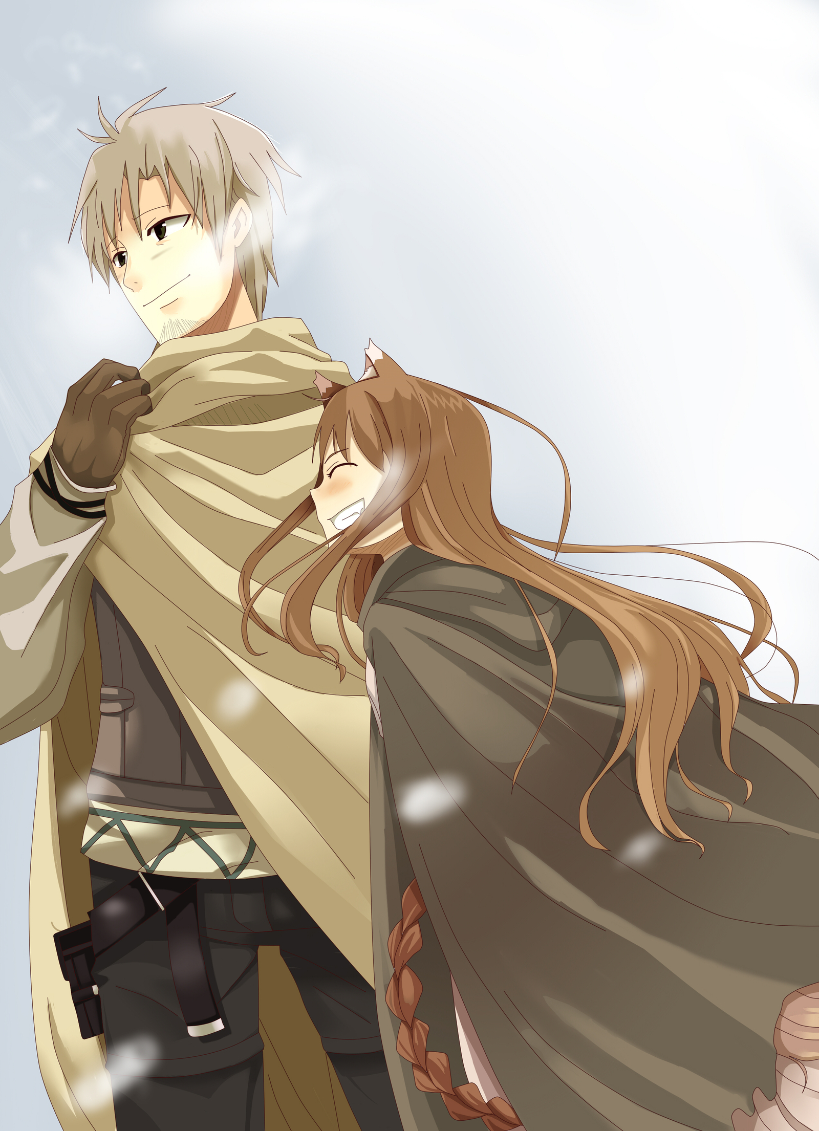 Spice and Wolf. - Anime art, Anime, Spice and Wolf, Horo holo, Holo, Kraft lawrence