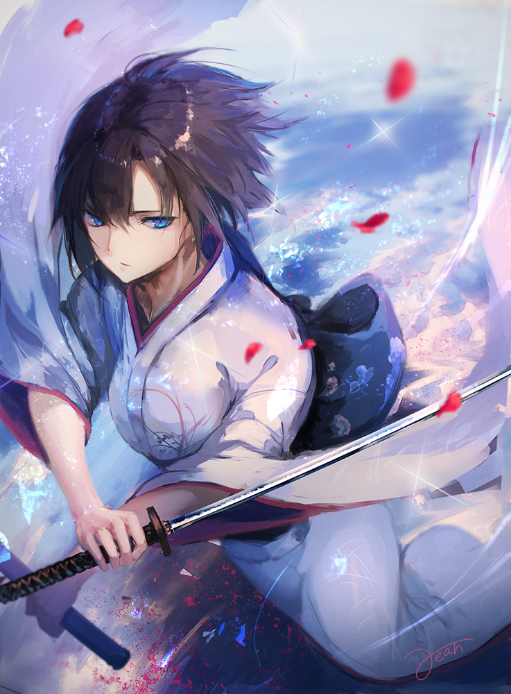 Ryougi shiki - Ryougi shiki, Kara no kyoukai, Anime, Anime art