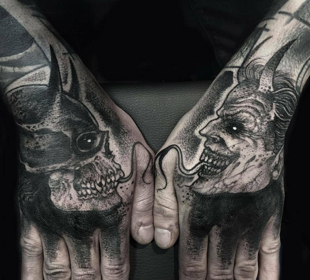 Tattoo Artist - Robert Borbas - Tattoo, Tattoo, Tattoo artist, Darkness, Tattoo Lovers League, Mascara, Tattooink, Horror, Longpost