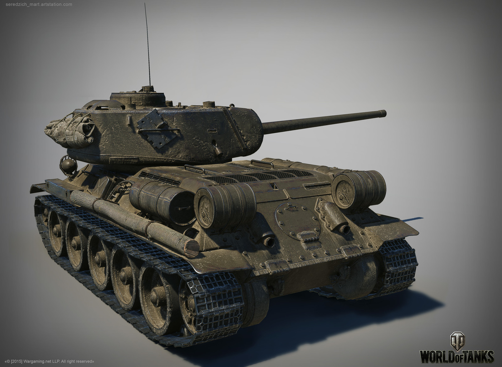 Tanks, 3D, Bloody VG. - Art, Artstation, , Tanks, World of tanks, , , IS-4, Longpost