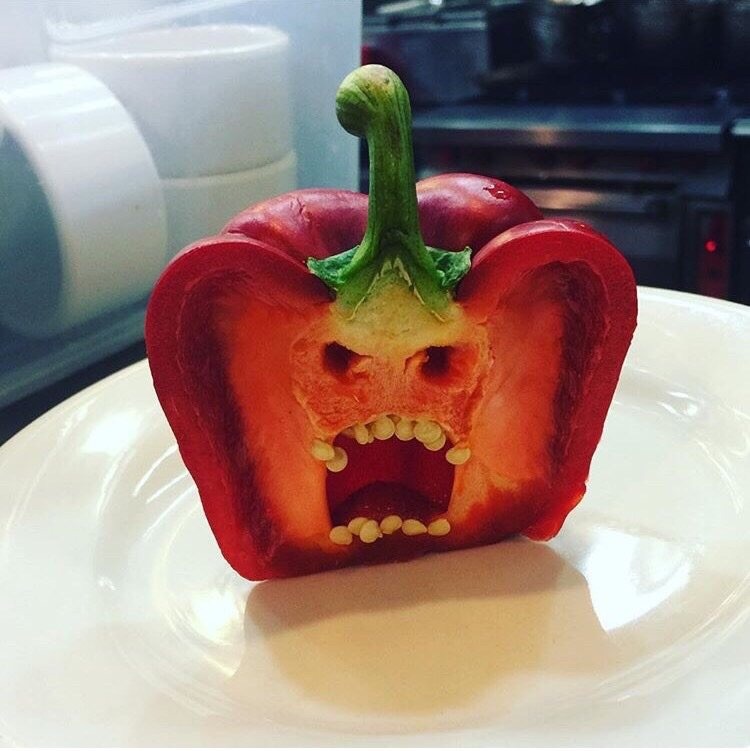 evil pepper) - Pepper, Vegetables