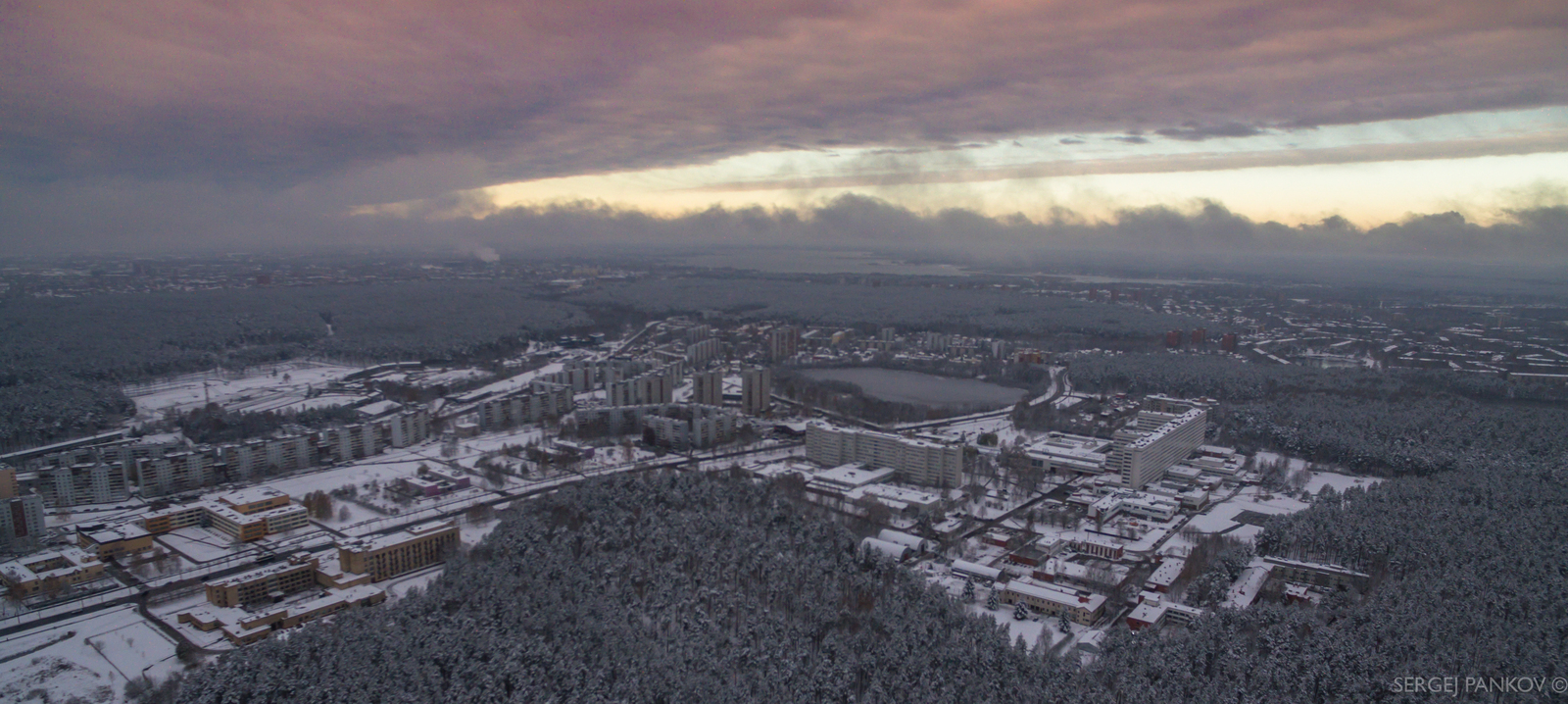 The storm is coming - My, Dji, DJI Phantom, Drone, Riga, Winter