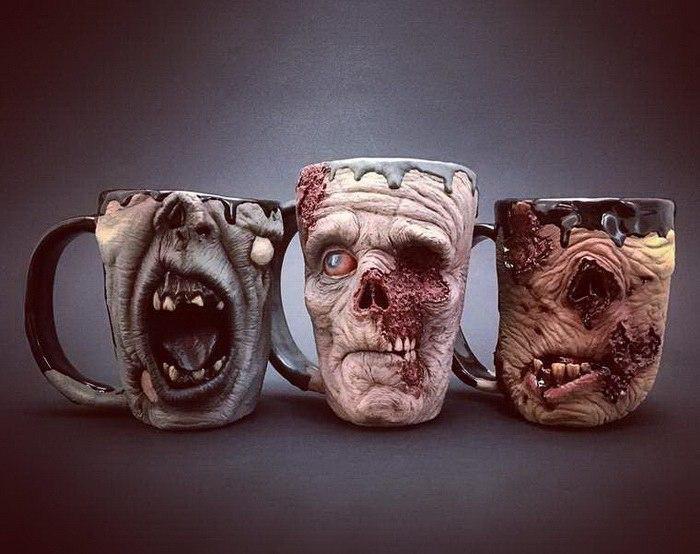 zombie mugs - Zombie, Кружки