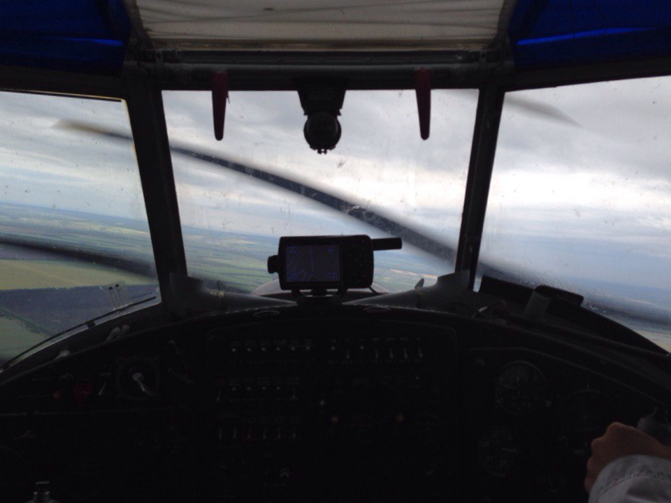 First time driving a corncob. - My, An-2, Flight, Sky, Dreams Come True