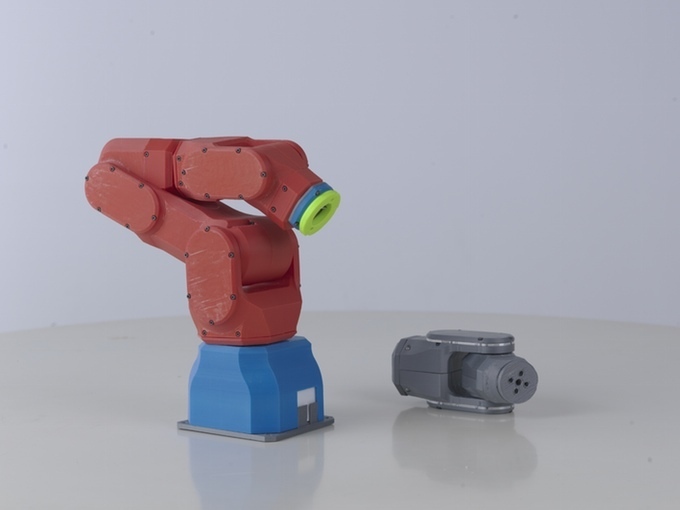 I just bought myself a 3D printer, but after the video I already want a robotic arm. - Robot, Manipulator, , Ctrl, 