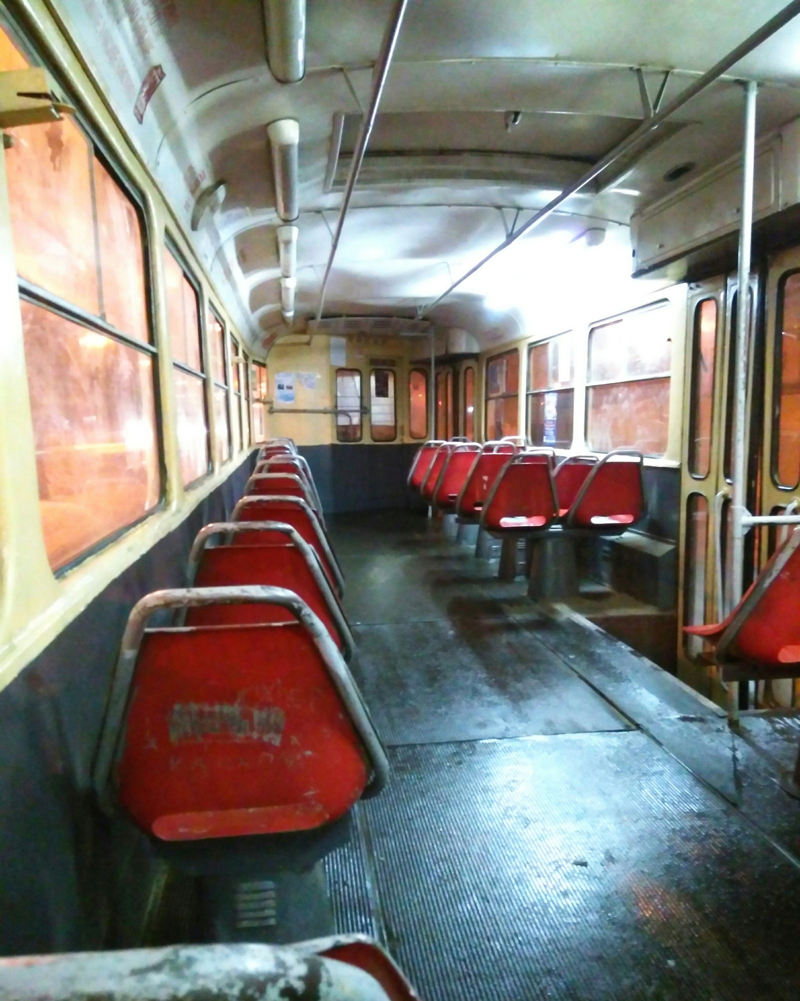 Way back home - My, Photo on sneaker, Tram, Way home, First post