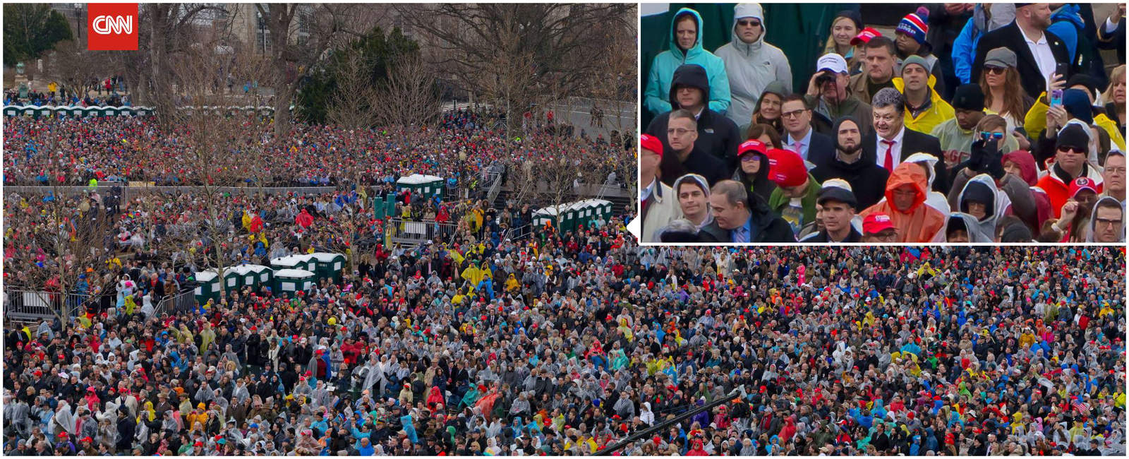 Special guests at Trump's inauguration were captured - My, Politics, Trump, Donald Trump, Inauguration, Guests, VIP, Dry closet, Photoshop