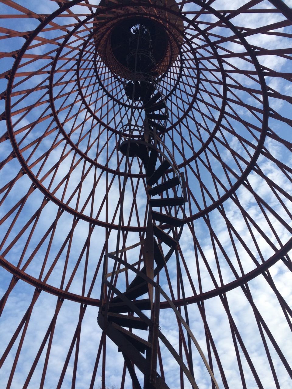 Shukhov tower in the village. - My, Polybino, Shukhov tower, Cast, Abandoned place, Abandoned, Photo, Longpost