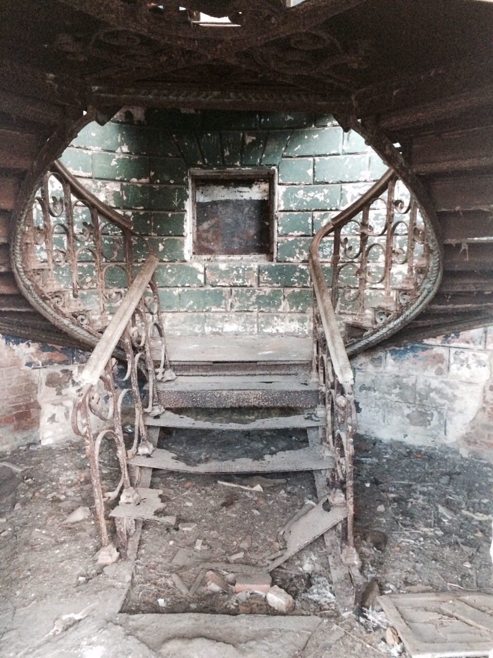 Shukhov tower in the village. - My, Polybino, Shukhov tower, Cast, Abandoned place, Abandoned, Photo, Longpost