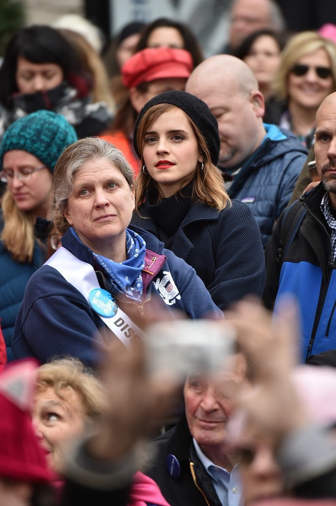 Актеры на «Женском марше» – митинге против Дональда Трампа, направленном на защиту женских прав. - Актеры и актрисы, Женщина, Марш, Дональд Трамп, Длиннопост, Политика, Женщины