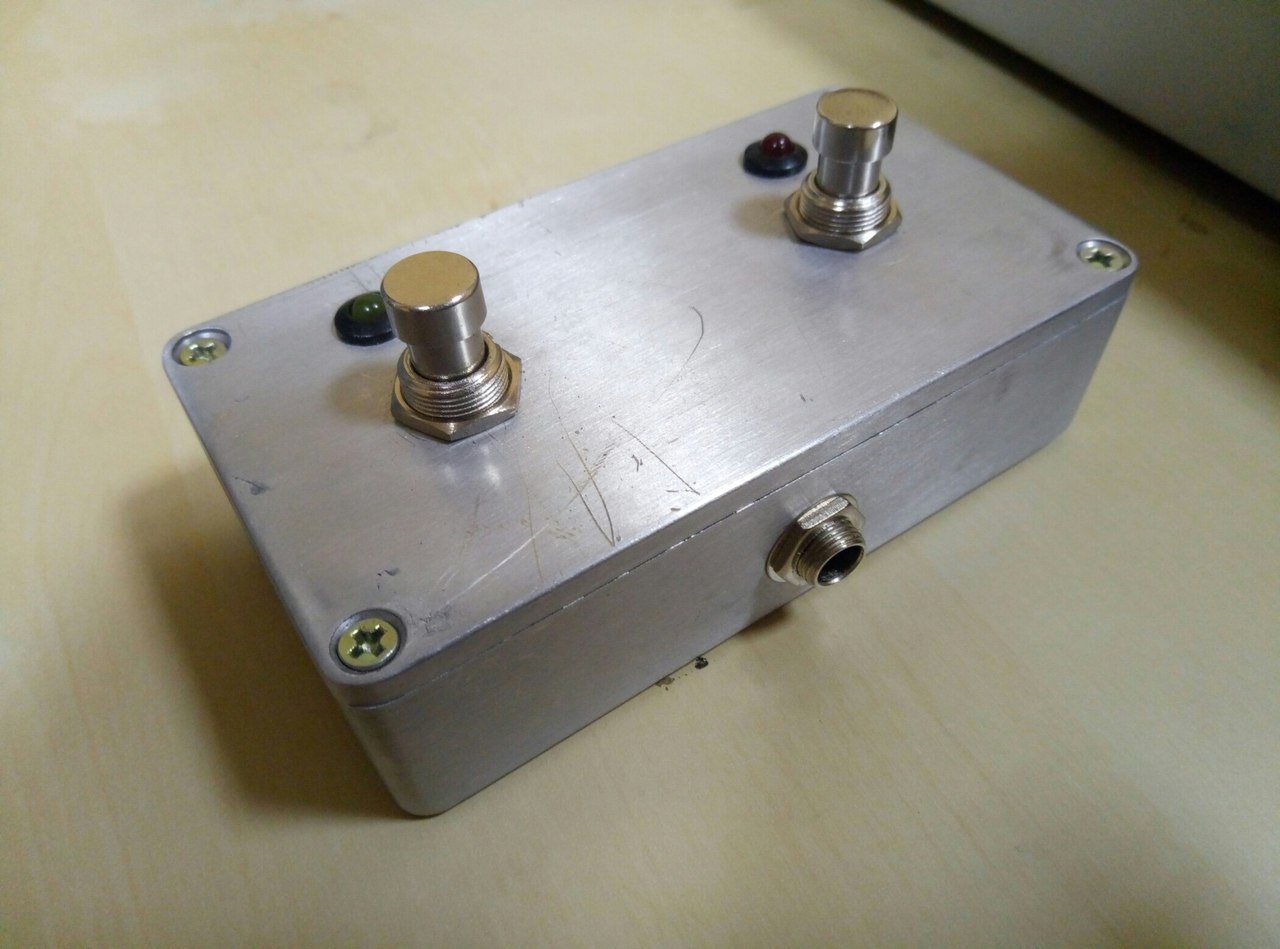 DIY: Do-it-yourself footswitch for a combo amp. - My, Longpost, Do it yourself, With your own hands, , , Combo amplifier