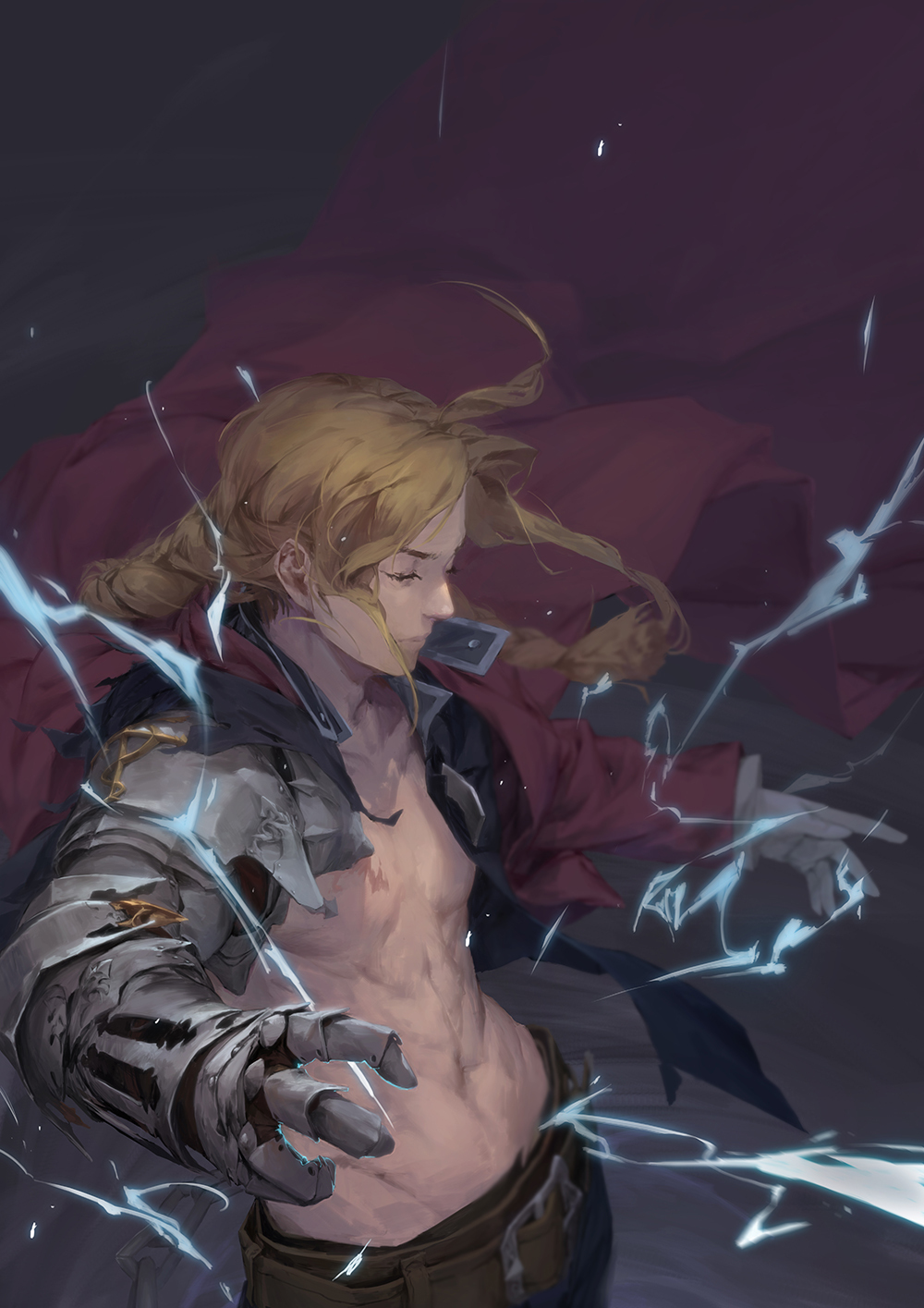 Edward elric - Anime art, Anime, Fullmetal alchemist, Edward elric, 