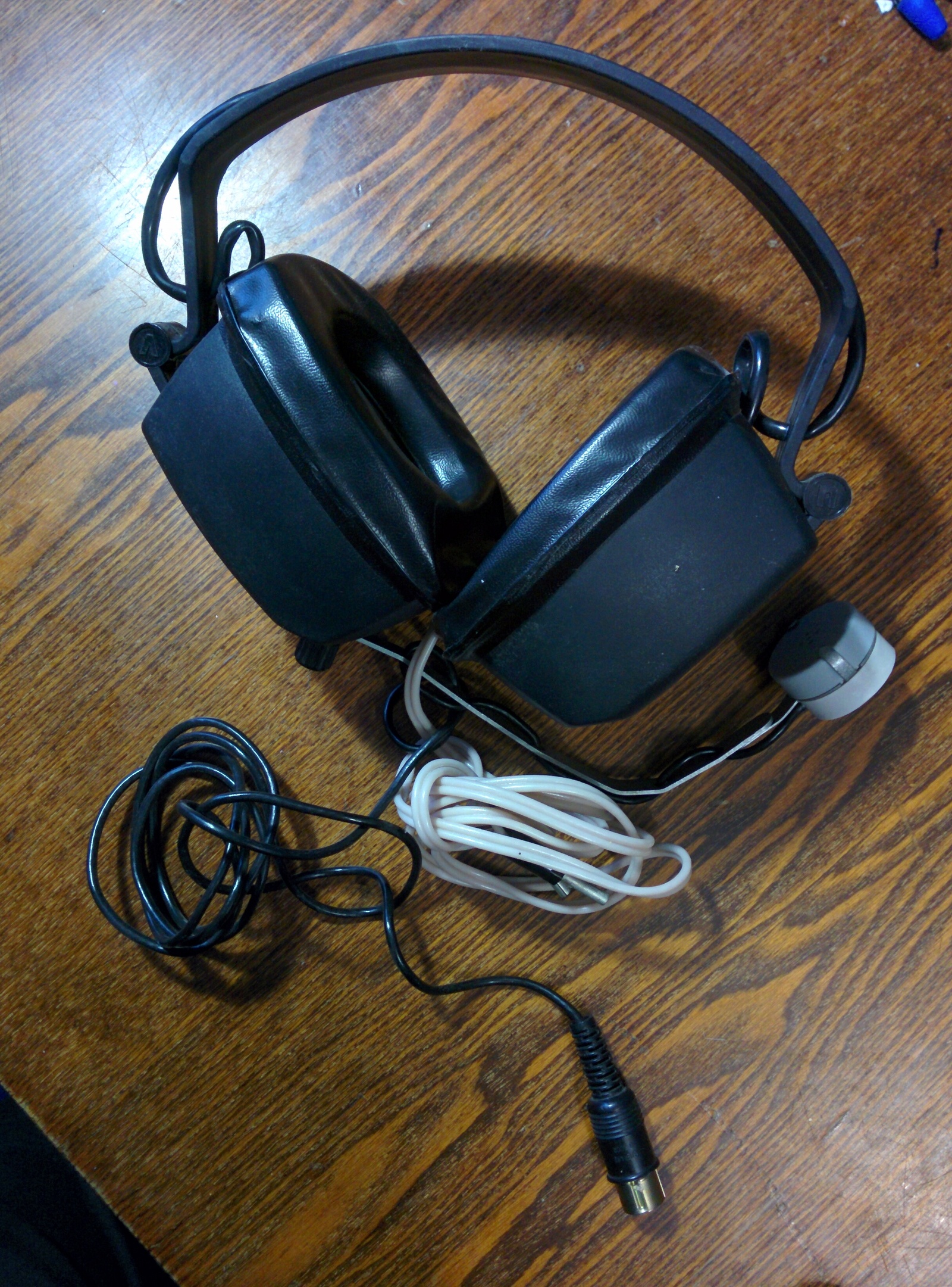 HEADPHONES - My, Headphones, Old age, Microphone, Found, Longpost