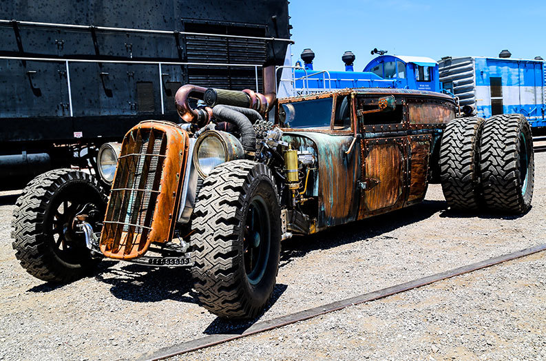 Rat Rod Train Car - Photo, Auto, Rat look, Longpost