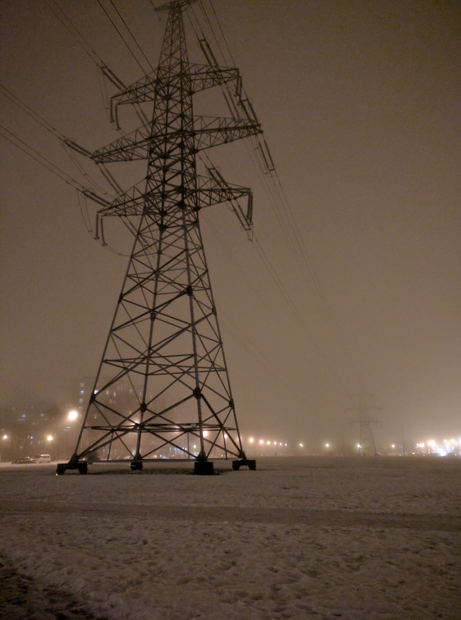 Fog in St. Petersburg - My, Fog, Saint Petersburg, Horror, , January, Winter