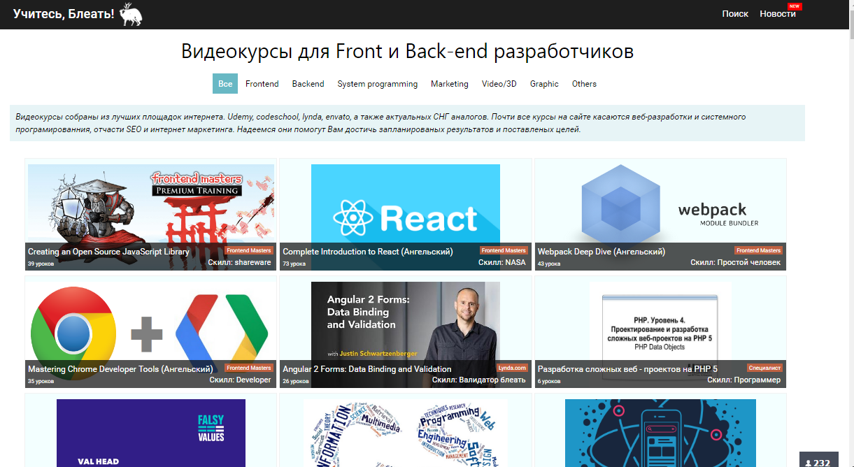 Those who have already got paid courses on the Internet! - My, Developers, Development of, Courses, Frontend, Backend, Freebie