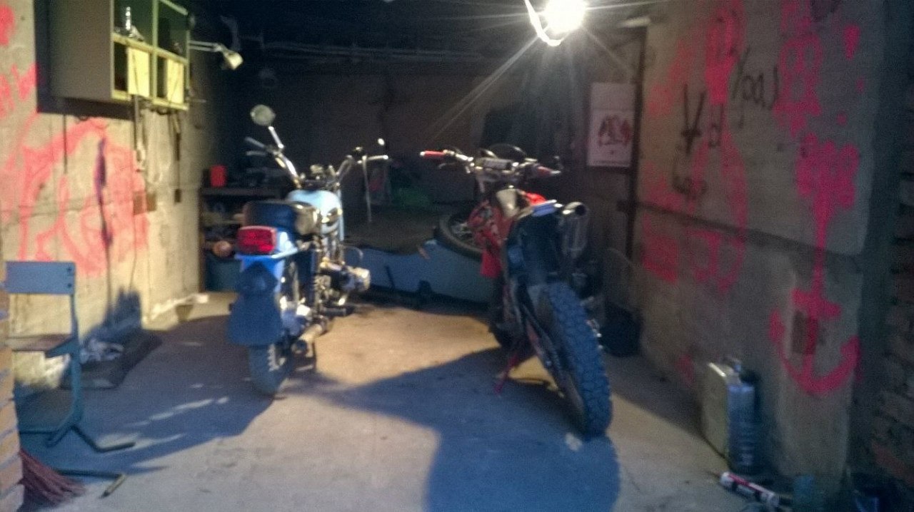 Enough to start... part 3 - My, Moto, Honda, Japanese, Winter, Dirt, Fun, Longpost, My