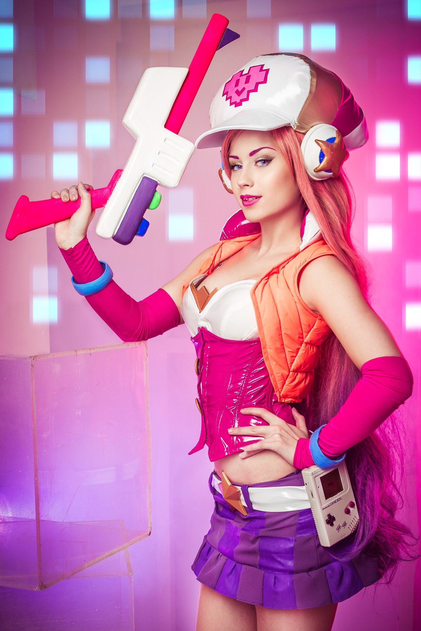 Our cosplayers. - Girls, Cosplay, Longpost, Russian cosplay, League of legends, Harley quinn, Overwatch