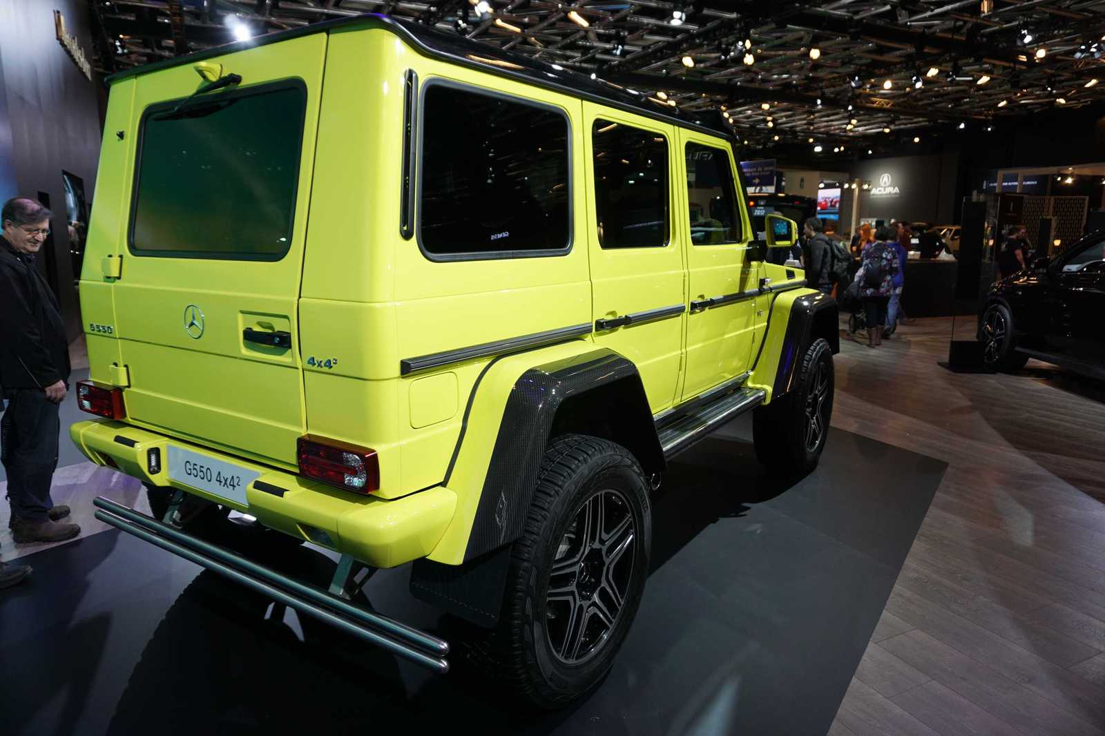 Автосалон в Монреале 2017 - Mercedes g 550, 4х4, Длиннопост