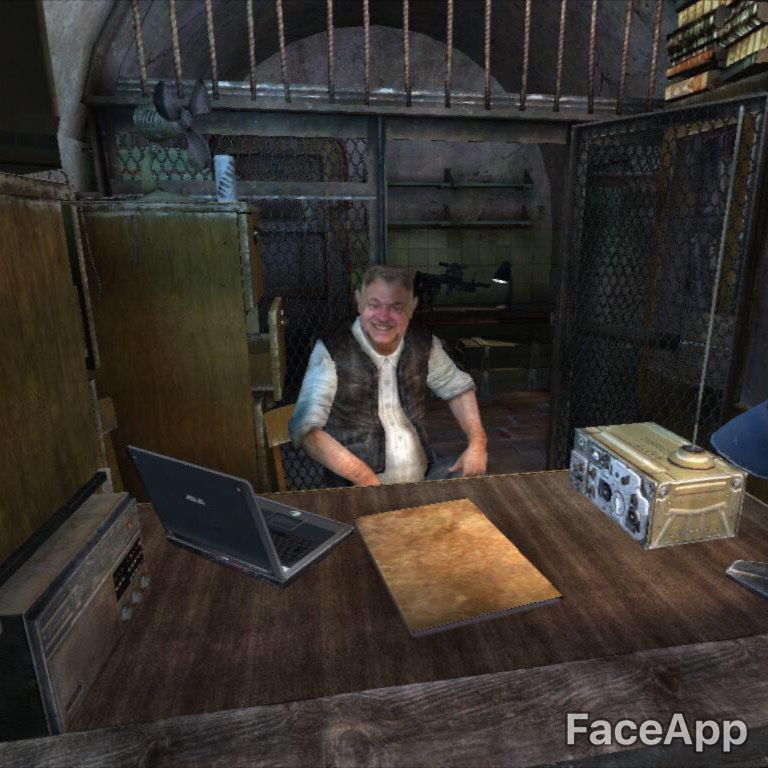 Your face when labeled swag brought - Faceapp, Stalker, Sidorovich