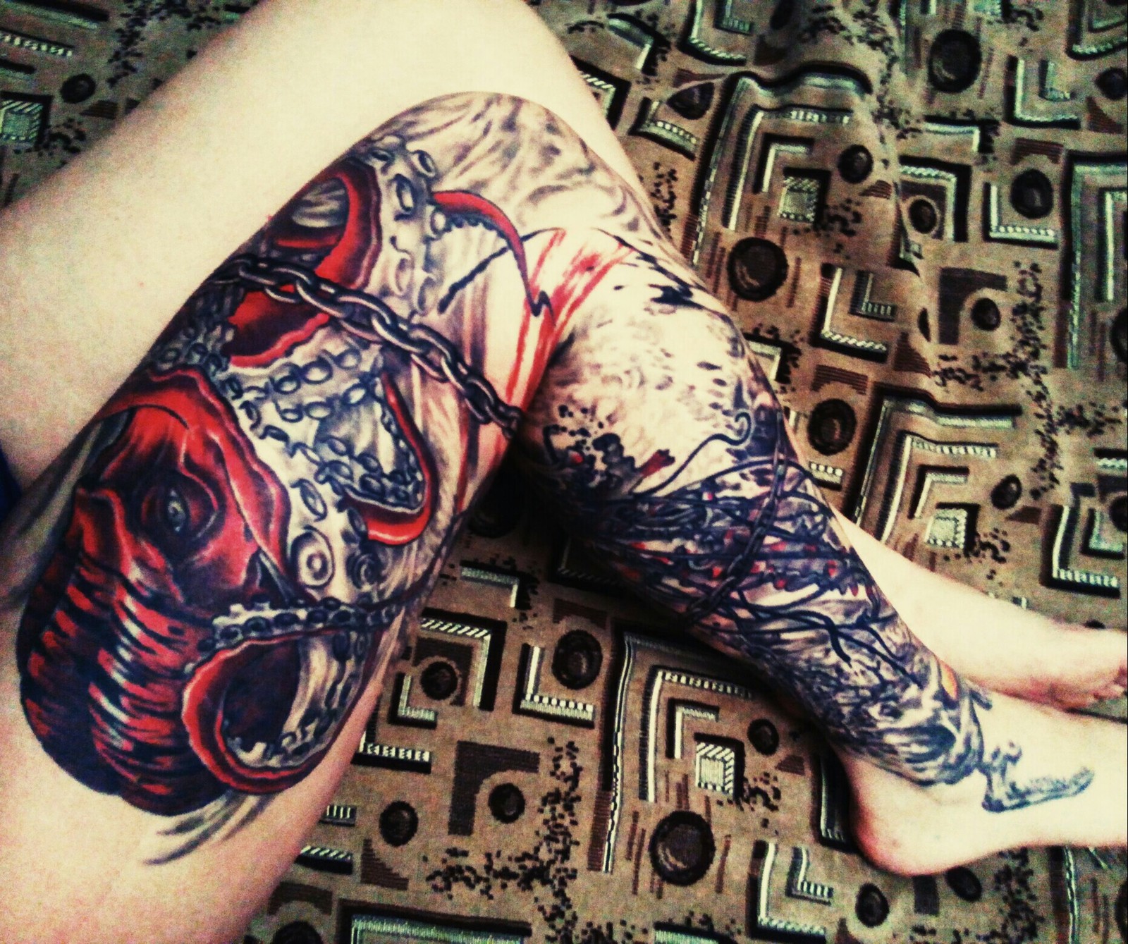 Leg - My, Tattoo Lovers League, Tattoo